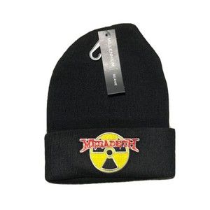 Megadeth Beanie Rock N Roll Band Warm Hat Winter Skull Cap Metal